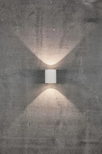 Nordlux CANTO Aplică de perete LED pentru exterior, 2xLED/6W/230V, IP44, alb