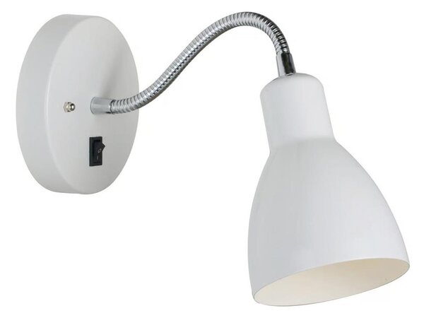 Nordlux - Aplică de perete CYCLONE 1xE14/15W/230V albă