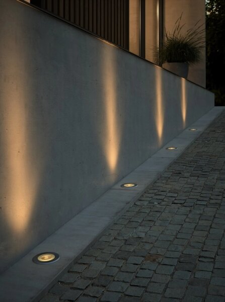 Nordlux - Corp de iluminat exterior pentru montaj în carosabil ANDOR 1xGU10/15W/230V IP67