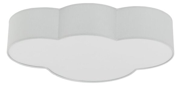Brilagi - Plafonieră pentru copii NIMBUS 4xE27/15W/230V 46x63 cm gri