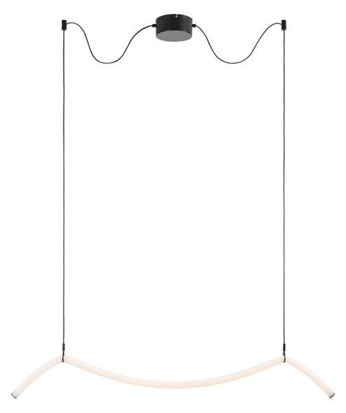 Markslöjd 108873 - Lustră LED MELT, reglabilă pe cablu, 13W, 230V, neagră