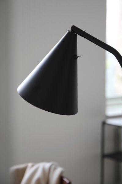 Markslöjd 108889 - Lampă de podea LED reglabilă FUNIL LED/4,9W/230V, neagră