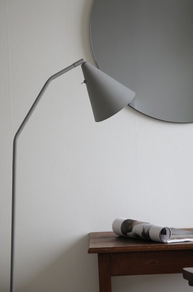Markslöjd 108891 - Lampă de podea LED dimerizabilă FUNIL LED/4,9W/230V gri