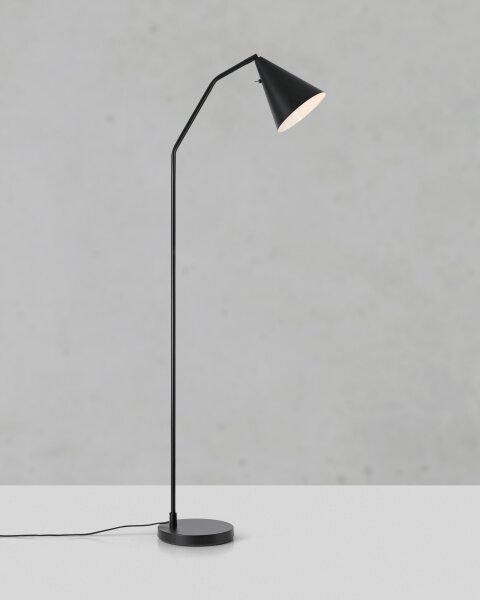 Markslöjd 108889 - Lampă de podea LED reglabilă FUNIL LED/4,9W/230V, neagră