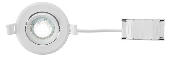 Markslöjd 108885 - Plafonieră LED dimmabilă pentru baie PLUTO LED/4,9W/230V IP44 alb