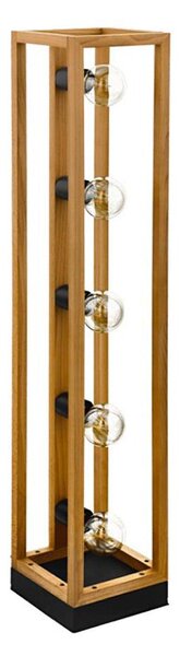 Eglo 32148 - Lampadar BLACKCROWN 5xE27/40W/230V maro