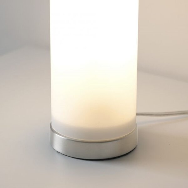 JUST LIGHT. 14006-16 - Lampă de masă BOTTLE 1xE14/25W/230V albă
