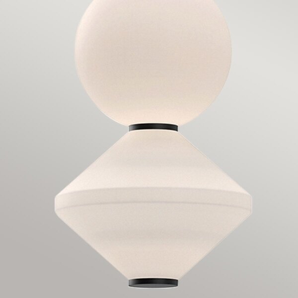 Alora Mood ALM-BIJOU-P3-MB - Pendul suspendat BIJOU, LED/20W/230V, 3000K, negru