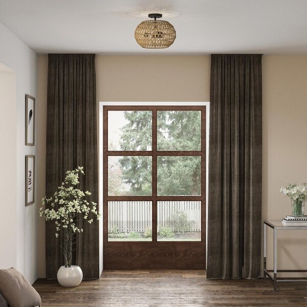 Quoizel QZ-CASABLANCA-3SF-PBZ - Plafonieră CASABLANCA, 3x E27/60W/230V
