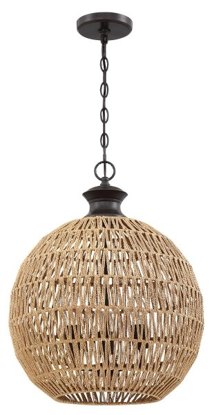 Quoizel QZ-CASABLANCA-3P-PBZ - Candelabru suspendat pe lanț CASABLANCA, 3xE27/60W/230V
