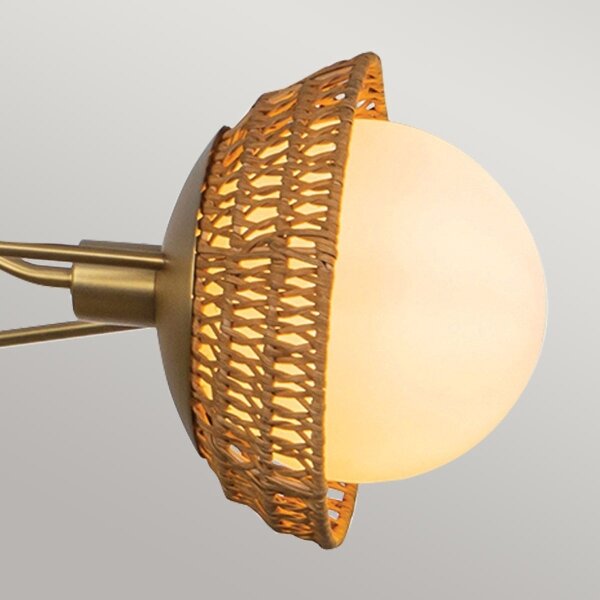 Alora Mood ALM-PERTH3-GD - Lustra PERTH pe tijă 3xE14/40W/230V auriu