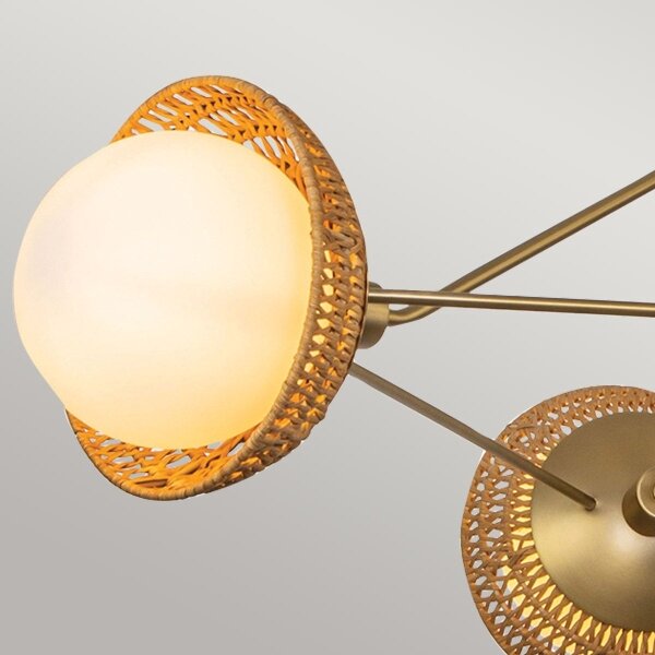 Alora Mood ALM-PERTH3-GD - Lustra PERTH pe tijă 3xE14/40W/230V auriu