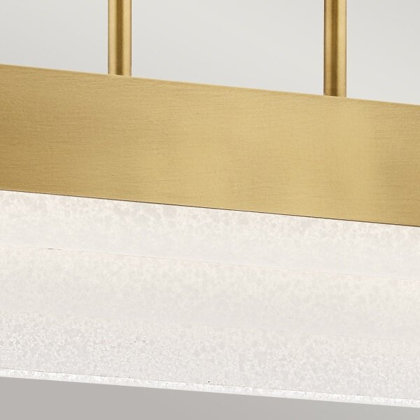 Kichler KL-SERENE-LED-LP-92-NBR - Lustră pe tijă SERENE LED/40W/230V, aurie