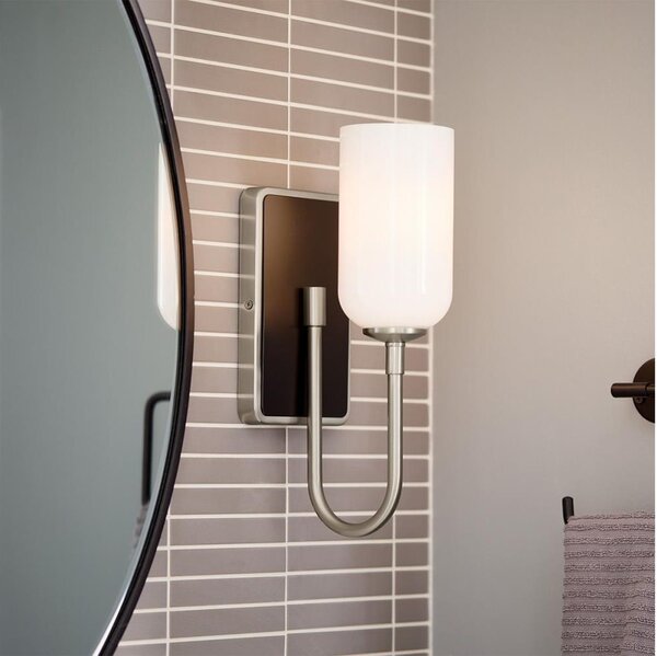 Kichler KL-SOLIA-1W-BNB - Aplica LED pentru baie SOLIA 1xG9/3W/230V IP44 crom