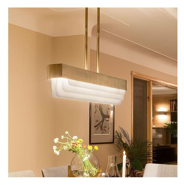Kichler KL-SERENE-LED-LP-92-NBR - Lustră pe tijă SERENE LED/40W/230V, aurie