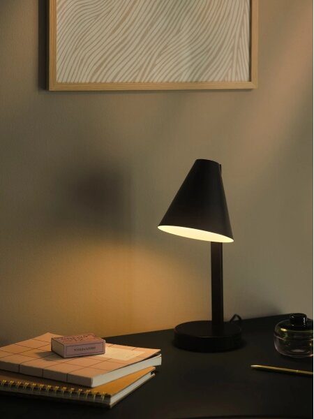 Nordlux - Lampă de masă WILMER 1xE14/40W/230V neagră