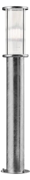 Nordlux - Lampă de exterior LINTON, 1xE27/15W/230V, IP54, argintie, 80 cm