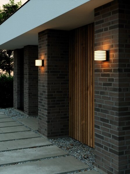 Nordlux - Aplica de perete pentru exterior FLUCTUS 1xE27/15W/230V IP44