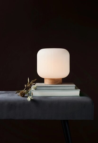 Nordlux - Lampă de masă MILFORD 1xE27/40W/230V bej