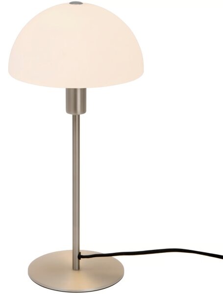 Nordlux - Lampă de masă ELLEN 1xE14/40W/230V crom mat/alb
