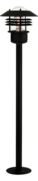 Nordlux - Lampă de exterior VEJERS 1xE27/60W/230V IP54, neagră, 92 cm