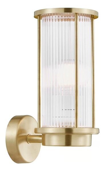Nordlux - Aplică de exterior LINTON 1xE27/15W/230V IP54, alamă