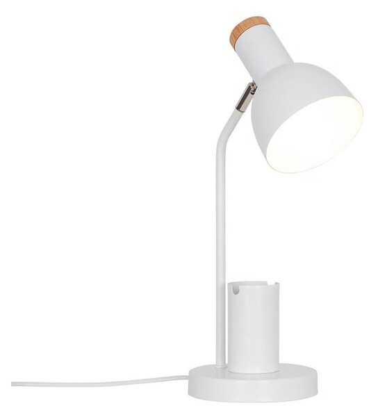 Nordlux - Lampă de masă DEVONE 1xE27/15W/230V, albă