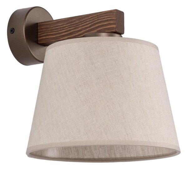Brilagi - Aplica de perete LATTE 1xE27/15W/230V pin/bej