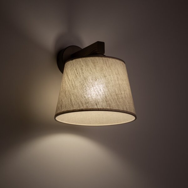 Brilagi - Aplica de perete LATTE 1xE27/15W/230V pin/bej