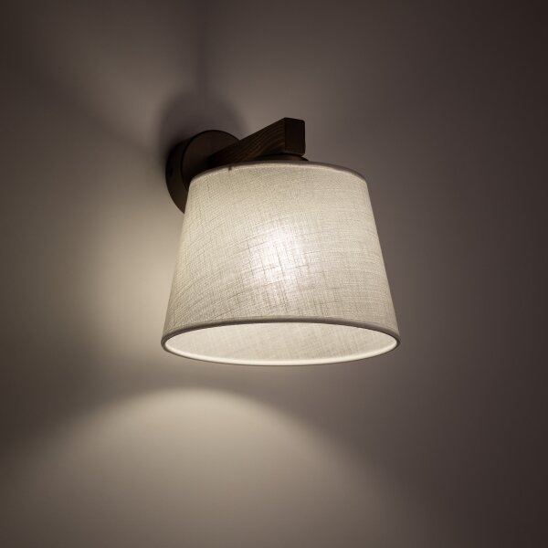 Brilagi - Lampă de perete LATTE, 1xE27/15W/230V, pin/alb