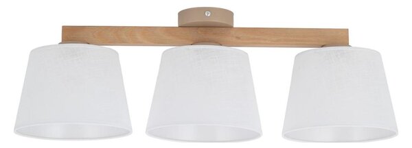 Brilagi - Lustră aplicată LATTE SABIA 3xE27/15W/230V pin/alb
