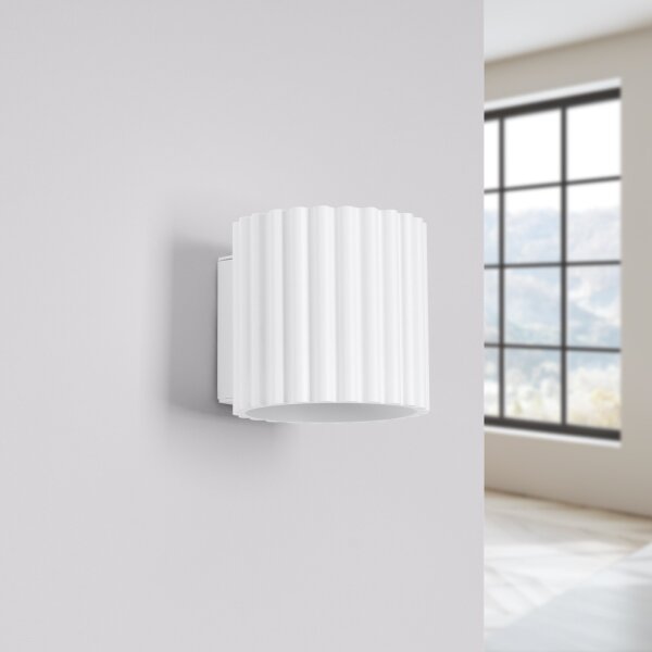 Sollux SL.1781 - Aplică de perete AURA 1xG9/10W/230V, albă