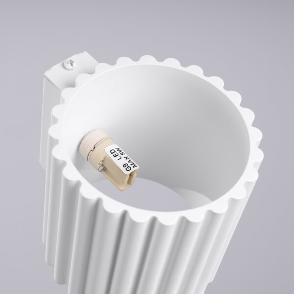 Sollux SL.1781 - Aplică de perete AURA 1xG9/10W/230V, albă