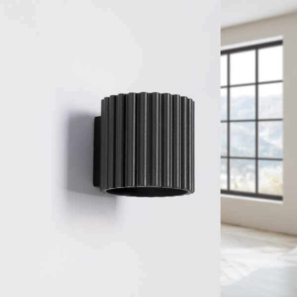 Sollux SL.1786 - Aplica de perete AURA 1xG9/10W/230V neagră