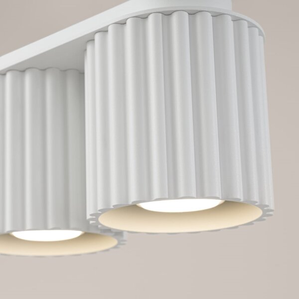 Sollux SL.1780 - Spot AURA 2xGU10/10W/230V alb
