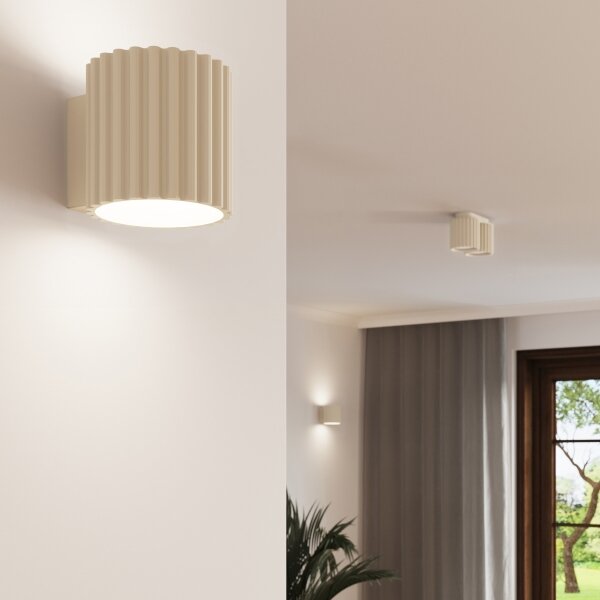 Sollux SL.1790 - Spot AURA 2xGU10/10W/230V crem