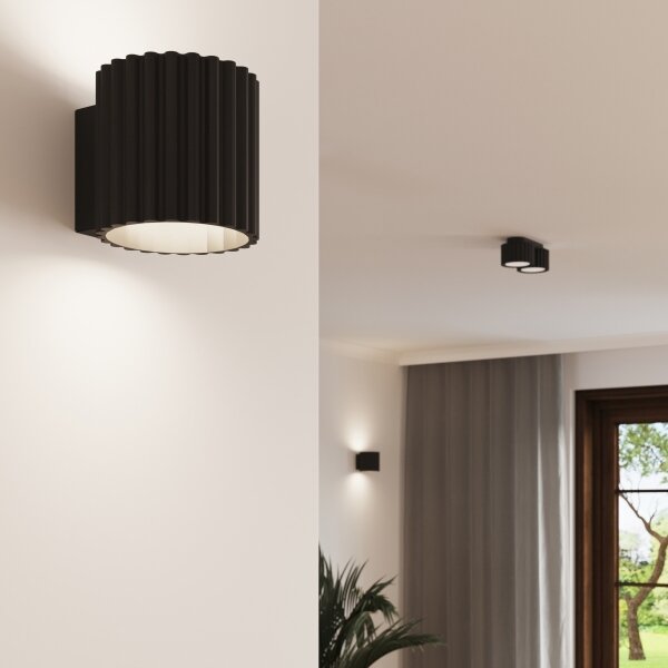 Sollux SL.1788 - Spot AURA 2xGX53/10W/230V negru