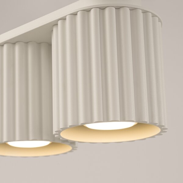 Sollux SL.1790 - Spot AURA 2xGU10/10W/230V crem