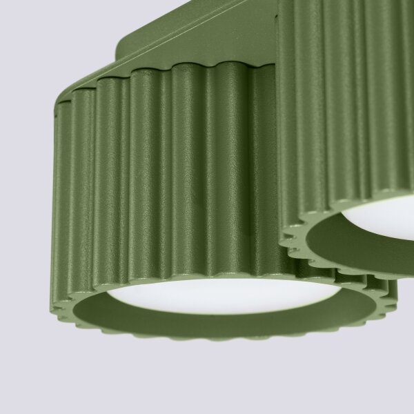 Sollux SL.1798 - Corp de iluminat tip spot AURA 2xGX53/10W/230V verde