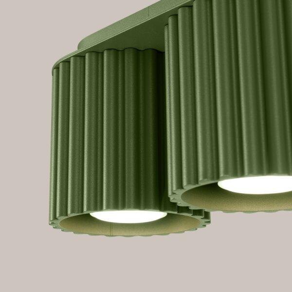 Sollux SL.1795 - Spot AURA 2xGU10/10W/230V verde