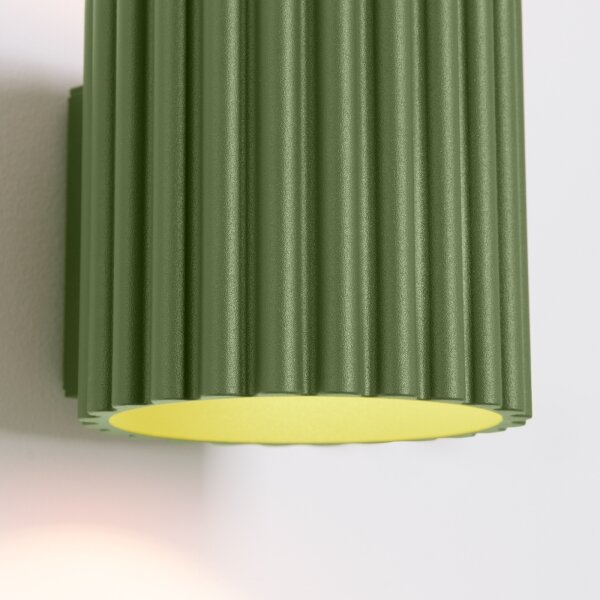 Sollux SL.1796 - Aplica de perete AURA 1xG9/10W/230V verde