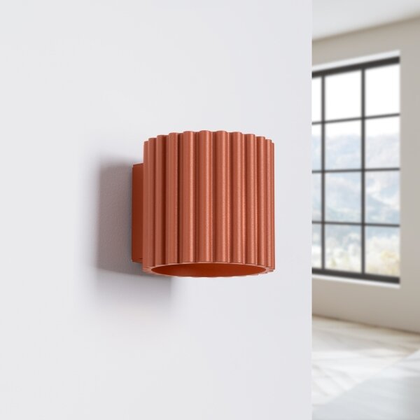 Aplica de perete AURA Sollux SL.1801, 1xG9/10W/230V, portocalie