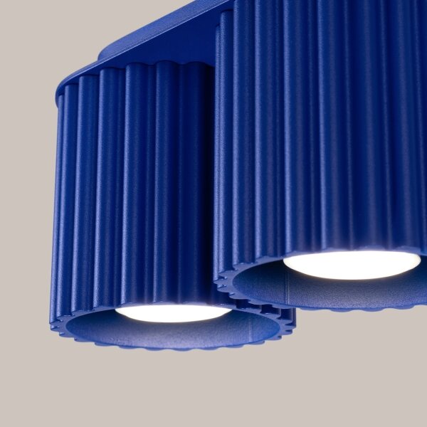 Sollux SL.1810 - Spot AURA 2xGU10/10W/230V albastru