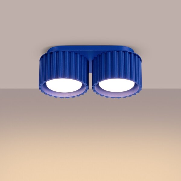 Sollux SL.1813 - Spot AURA 2xGX53/10W/230V, albastru