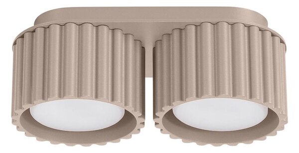 Sollux SL.1818 - Spot AURA cu 2 socluri GX53, 10 W, 230 V, taupe