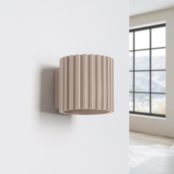 Sollux SL.1816 - Aplica de perete AURA 1xG9/10W/230V taupe