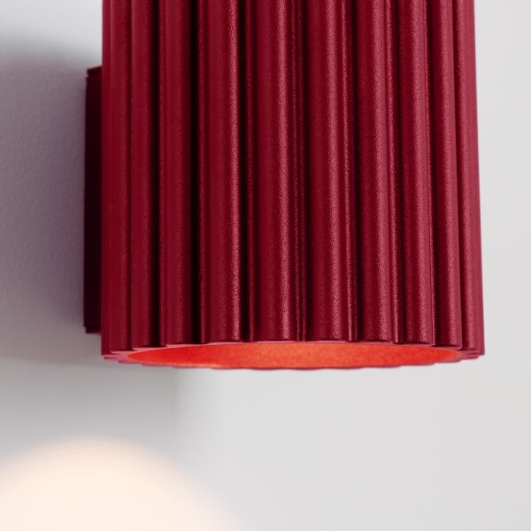 Sollux SL.1821 - Aplica de perete AURA 1xG9/10W/230V roșie