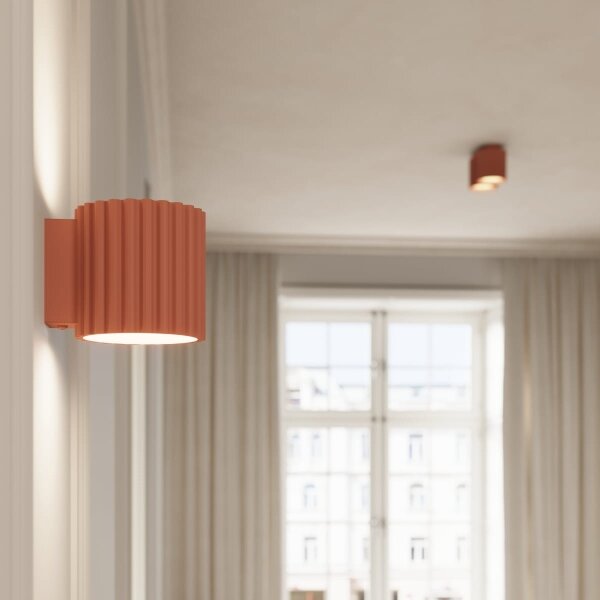 Sollux SL.1825 - Lampă spot AURA 2xGU10/10W/230V roz