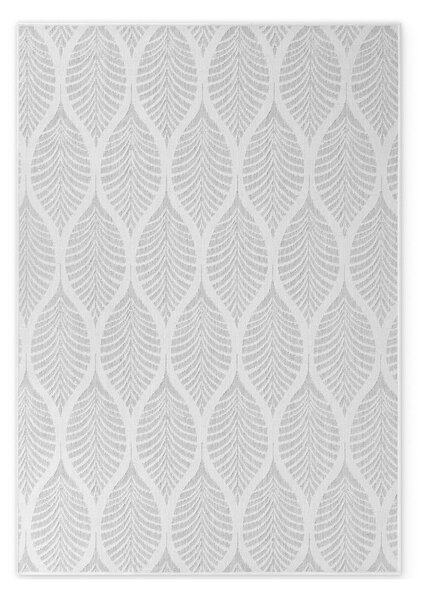Covor pentru exterior și interior gri/fildeș 160x230 cm Duet Liora – NORTHRUGS