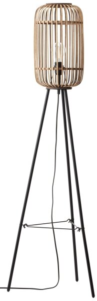 Brilliant - Lampă de podea WOODROW, 1xE27/60W/230V, din bambus
